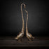 Brass Duck Pair Statue Copper Dotted 4.95kg